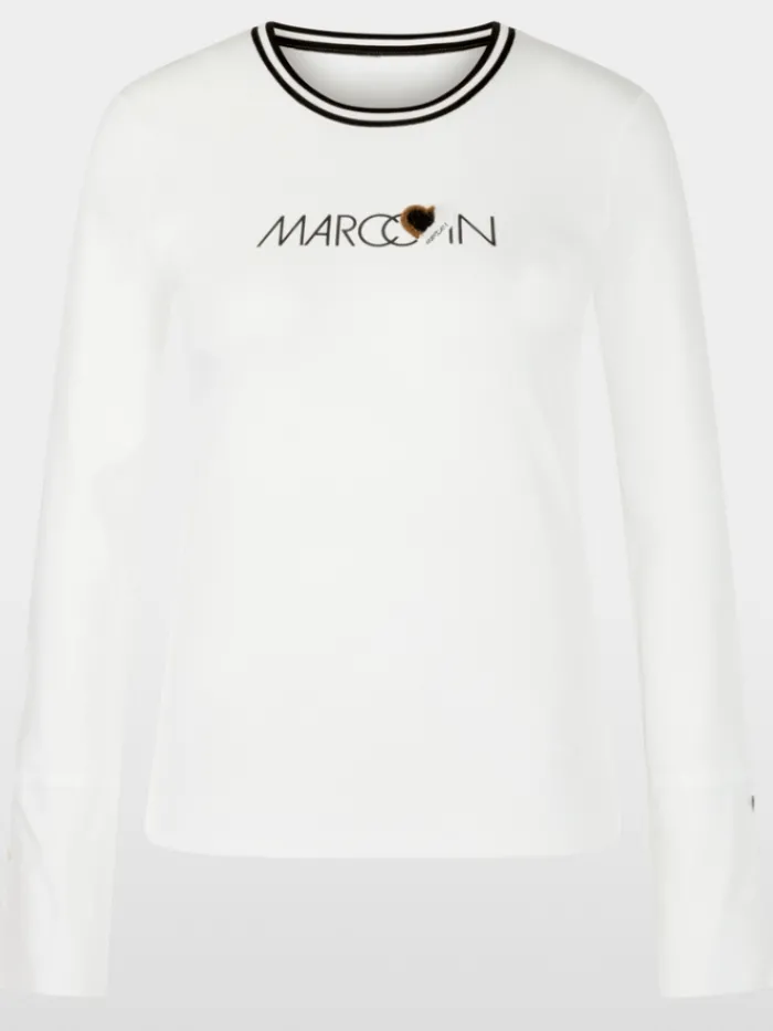 marc_cain_sports_womens_l_0-1.webp Marc Cain Sports Tops | Gifts Under £250^Women's Long Sleeved Top In Cotton Rib YS 48.15 J11 C