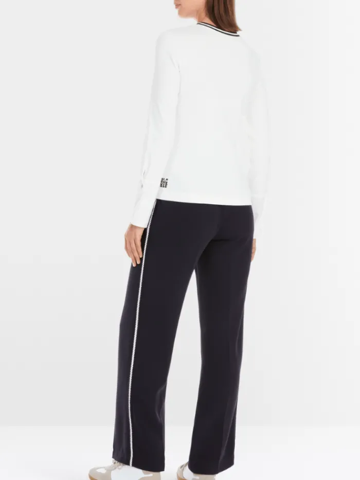 marc_cain_sports_womens_l_2-1.webp Marc Cain Sports Tops | Gifts Under £250^Women's Long Sleeved Top In Cotton Rib YS 48.15 J11 C