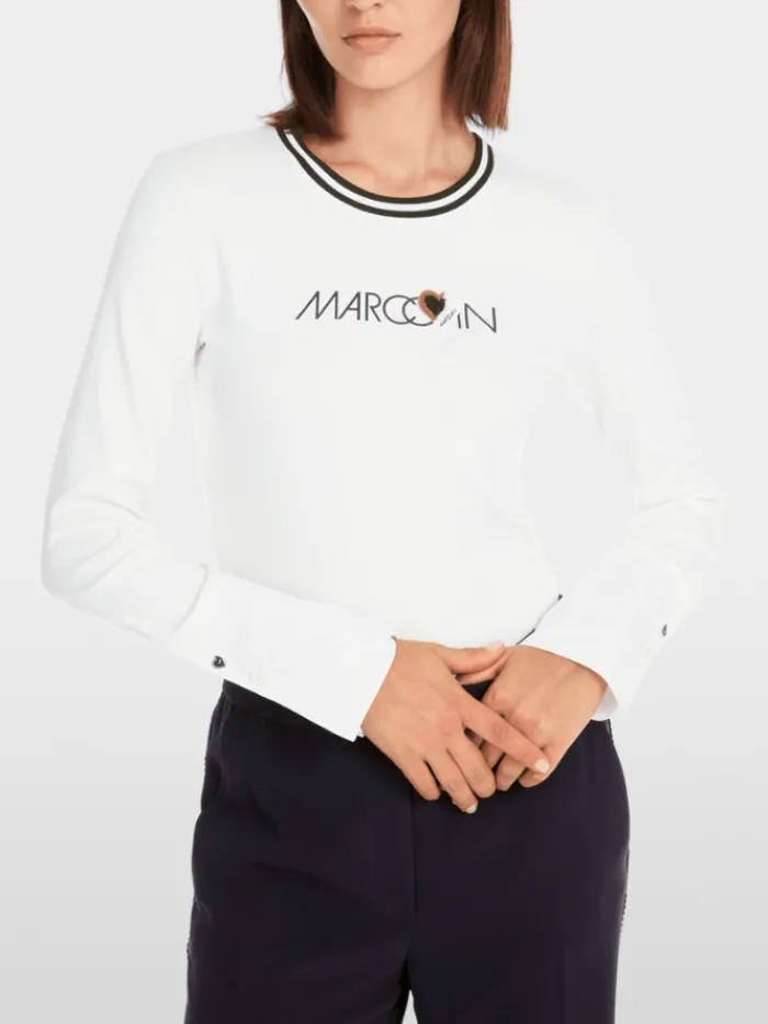 marc_cain_sports_womens_l_7-1.webp Marc Cain Sports Tops | Gifts Under £250^Women's Long Sleeved Top In Cotton Rib YS 48.15 J11 C