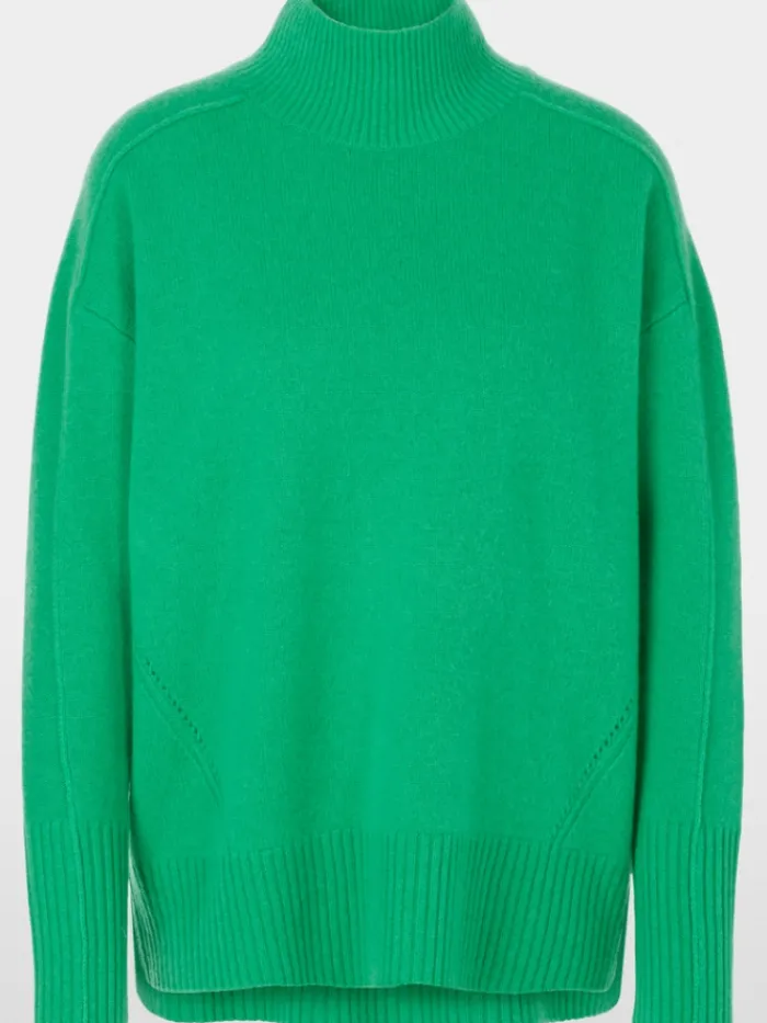marc_cain_sports_womens_r_0-4.webp Marc Cain Sports Knitwear | Luxury Gifts^Women's Rethink Together Turtleneck Jumper In Green X