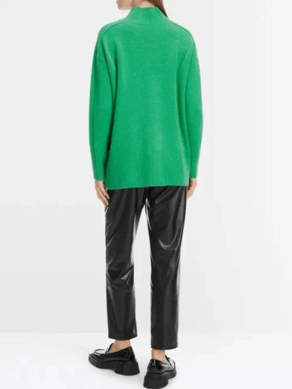 Marc Cain Sports Knitwear | Luxury Gifts^Women's Rethink Together Turtleneck Jumper In Green X