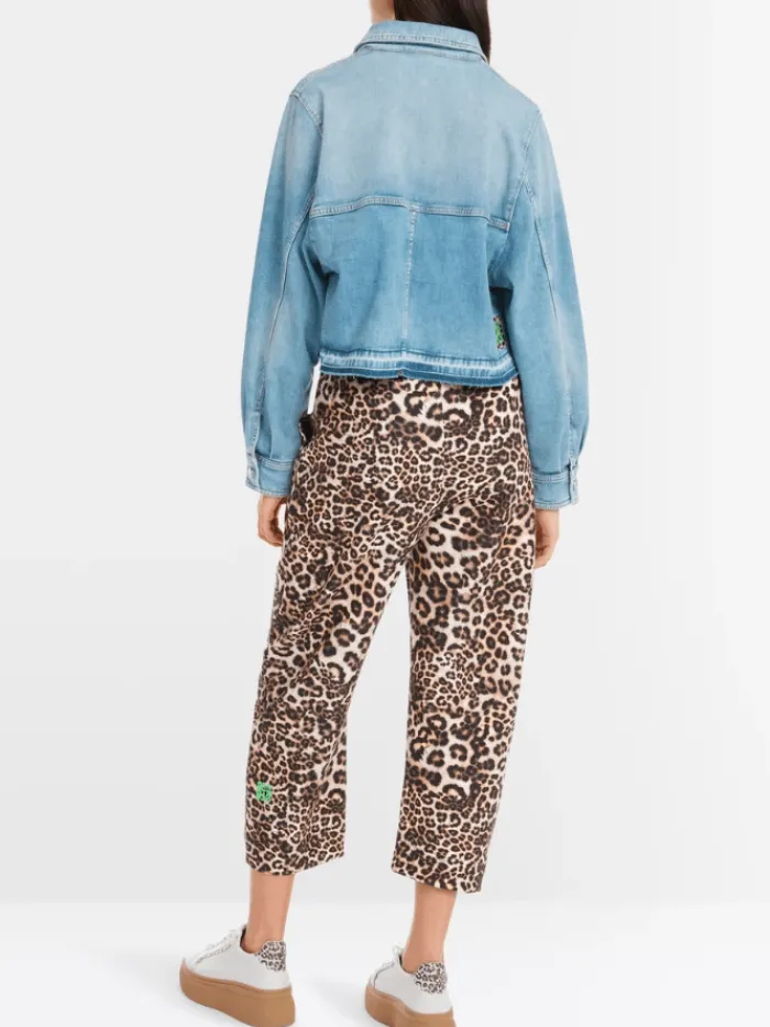 marc_cain_sports_womens_r_3.webp Marc Cain Sports Coats And Jackets | Denim^Women's Rethink Together Blue Wash Denim Jacket YS 31