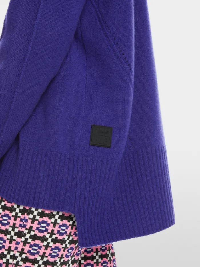 marc_cain_sports_womens_r_5-3.webp Marc Cain Sports Knitwear | Luxury Gifts^Women's Rethink Together Turtleneck Jumper In Violet