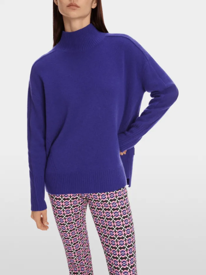 marc_cain_sports_womens_r_7-2.webp Marc Cain Sports Knitwear | Luxury Gifts^Women's Rethink Together Turtleneck Jumper In Violet