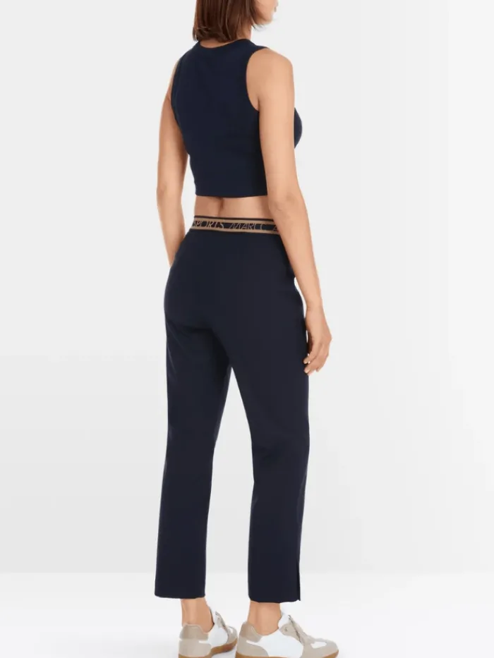 marc_cain_sports_womens_s_3-4.webp Marc Cain Sports Trousers | Gifts Under £250^Women's SYDNEY Trousers In Navy YS 81.12 W08 COL 394