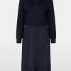 Marc Cain Sports Dresses | Luxury Gifts^Women's Two-In-One Midi Dress With Pleated Skirt YS 2