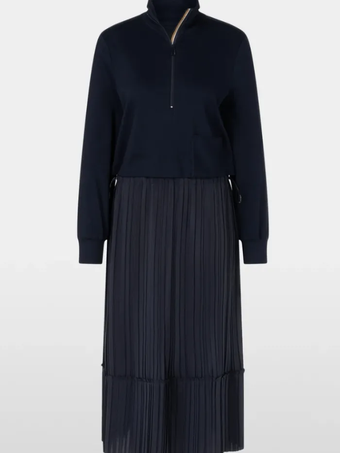 marc_cain_sports_womens_t_0.webp Marc Cain Sports Dresses | Luxury Gifts^Women's Two-In-One Midi Dress With Pleated Skirt YS 2