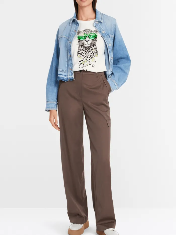 marc_cain_sports_womens_t_6-1.webp Marc Cain Sports Tops | T-Shirts^Women's T Shirt In Pure Cotton With Print YS 48.20 J2
