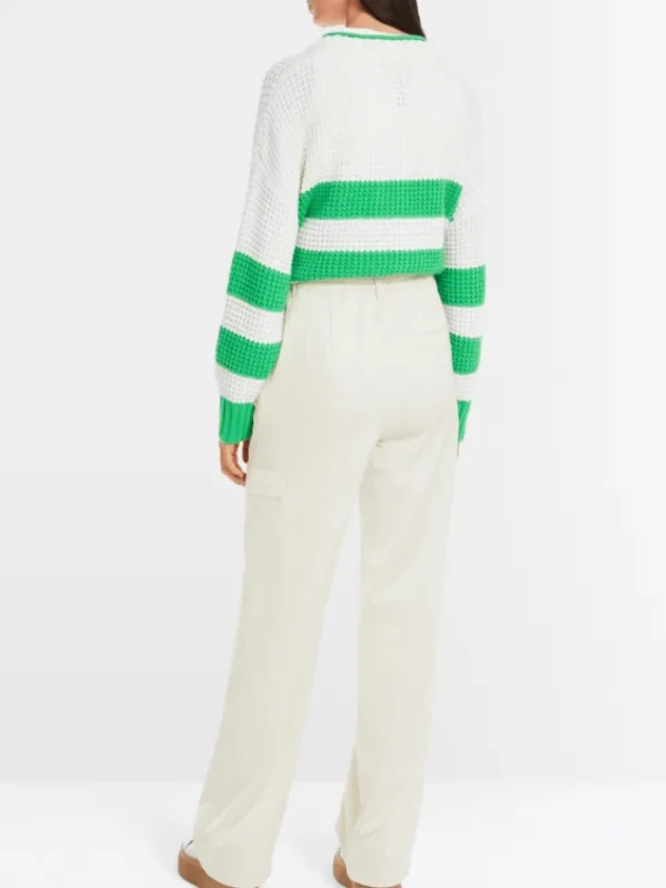 Marc Cain Sports Trousers | Luxury Gifts^Women's WIGAN Puddle Trousers In Stone YS 81.16 W31 C