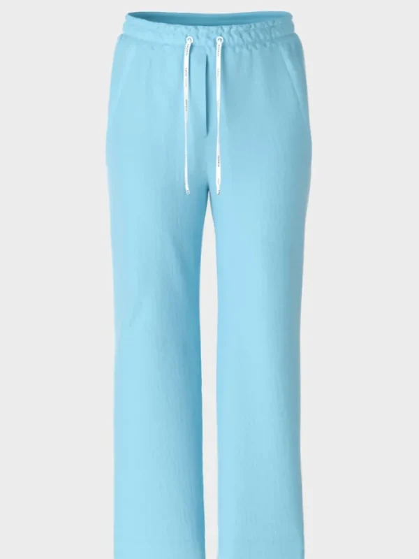 Marc Cain Sports Trousers | Gifts Under £100^WUSU Linen Trousers In Turquoise WS 81.47 W03 COL 339
