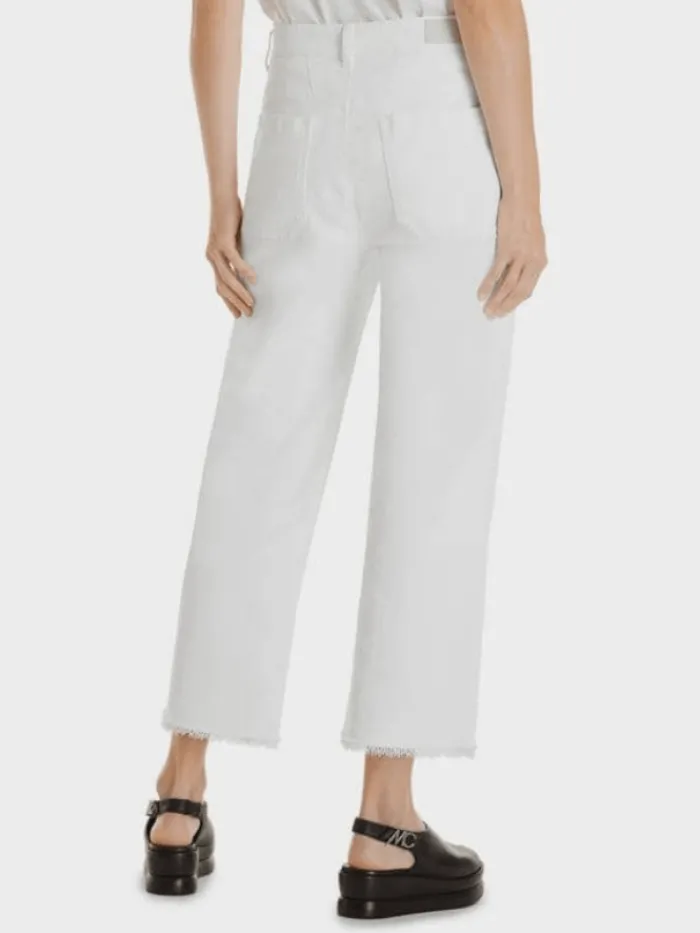 marc_cain_t_collections_w_1.webp Marc Cain Collections Gifts Under £50^Marc Cain T Collections White Cropped Jeans SC 82.01 D06 COL 100