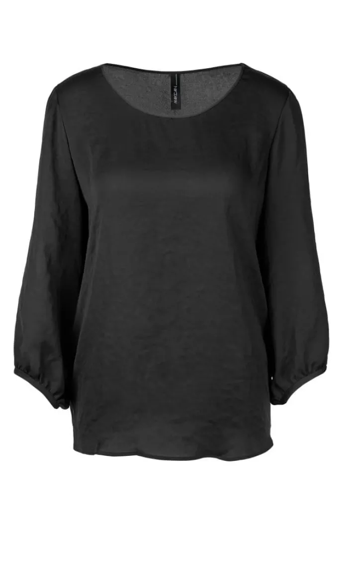 marc_cain_t_essentials_bl_0.webp Marc Cain Essentials Tops | Gifts Under £50^Marc Cain T Essentials Blouse In Black +E 51.09 W40 900