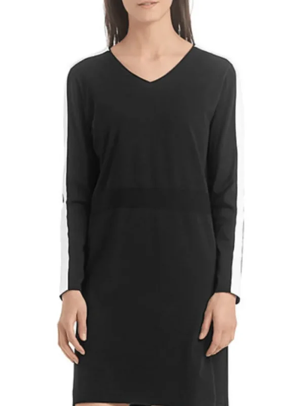 Marc Cain Sports Dresses | Gifts Under £50^Marc Cain T Sports Black and White Dress RS 21.37 M34 COL 910