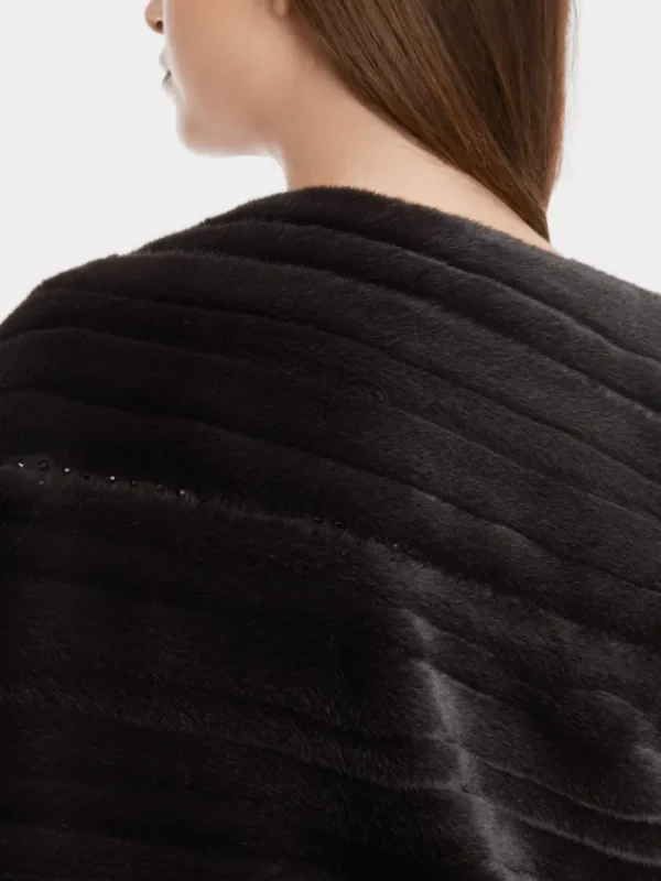 Marc Cain Glam Coats And Jackets | Party Wear^Marc Cain Women's Glam Faux Fur Stole XG B3.01 W15 COL 696