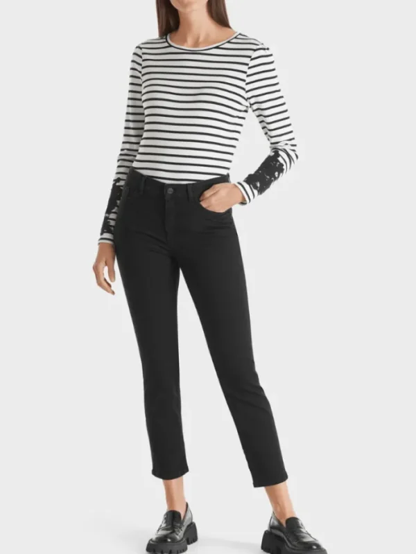 Marc Cain Pants Denim | Gifts Under £250^Marc Cain Women's SILEA "Rethink Together" Jeans In Black +P 82.01 D70