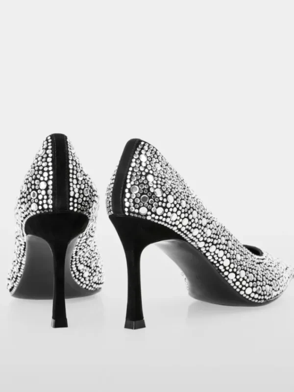 Marc Cain Glam Party Wear | Footwear^Marc Cain Women's Stiletto Shoes With Mirror Crystals YG SD.02 L03 COL