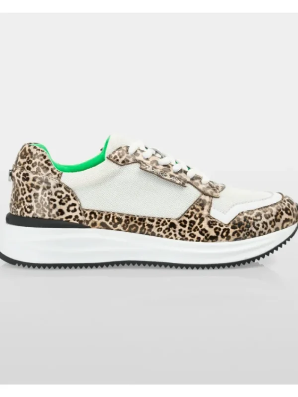 Marc Cain Sports Footwear | Footwear^Marc Cain Women's Trainers With Leopard Print YS SH.01 L02 COL 617