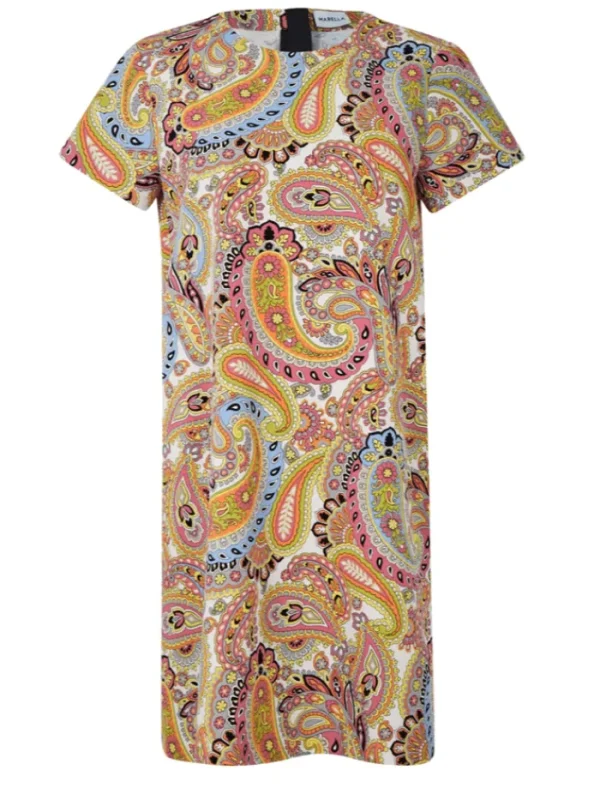 Marella Gifts Under £100^ACAICO Paisley Printed Dress 2332211331 002