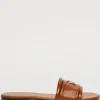 Marella Footwear | Footwear^AVI Flat Mules In Tobacco 24135219872 Col 001