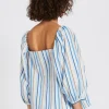 Marella Tops | Gifts Under £100^DOGMA Poplin Weave Striped Top 24131112022 Col 003