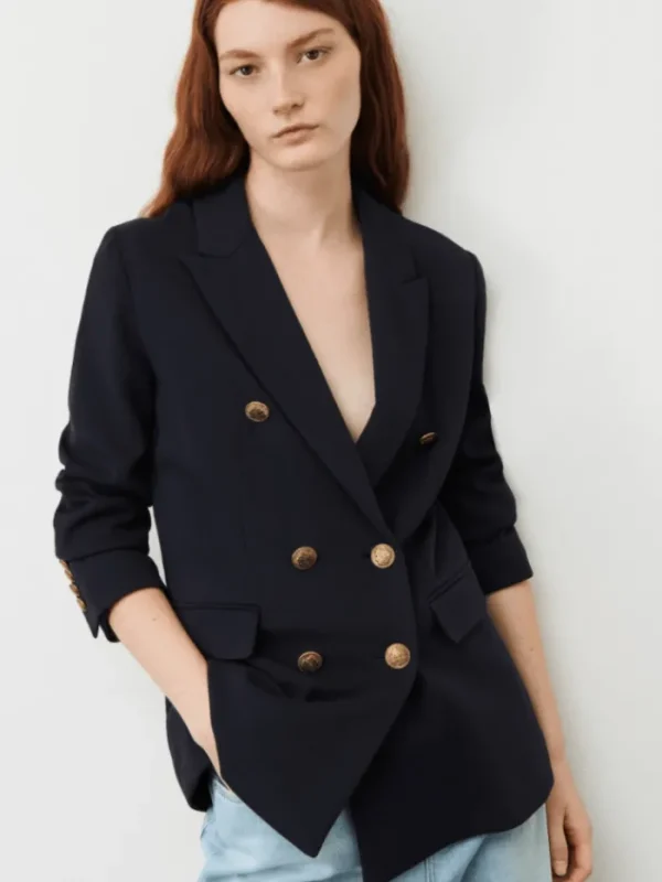 Marella Dresses^ELIOT Navy Jersey Blazer 2339110634 002