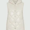 Marella Coats And Jackets | Luxury Gifts^MIDAS Women's Reversible Quilted Gilet In Wool White 242329602