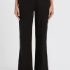 Marella Trousers | Gifts Under £100^MUSCHIO Black Linen Trousers 24131312722 Col 003