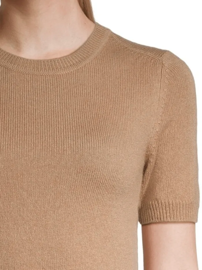 marella_netto_wool_and_ca_3.webp Marella Knitwear | Gifts Under £100^NETTO Wool And Cashmere Jumper In Camel 2423366044 Col 007