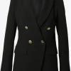 Marella Coats And Jackets | Gifts Under £250^NOTION Double Breasted Blazer In Black 24130411112 Col 005