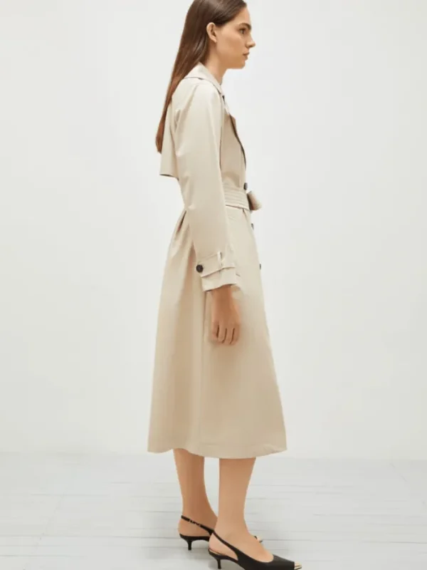 Marella Coats And Jackets | Luxury Gifts^Women's CLORURO Double Breasted Trench Coat 25130210612 Col 00
