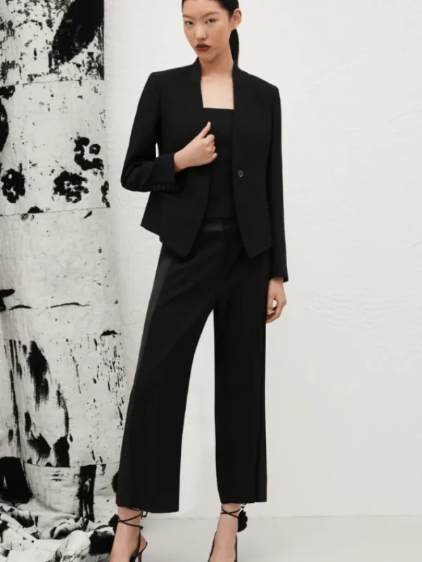 Marella Coats And Jackets | Gifts Under £250^Women's MIRANDA Stand-Up Collar Blazer In Black 25130410332 Co