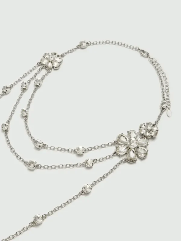 Marella Jewellery & Jewellery Boxes | Gifts Under £250^Women's SATIRA Crystal Flower Adorned Long Necklace 2513751036
