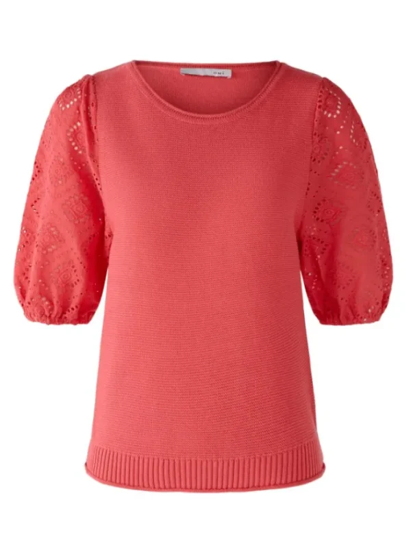 Oui Knitwear | Gifts Under £50^Coral Pink Jumper 78654 3538