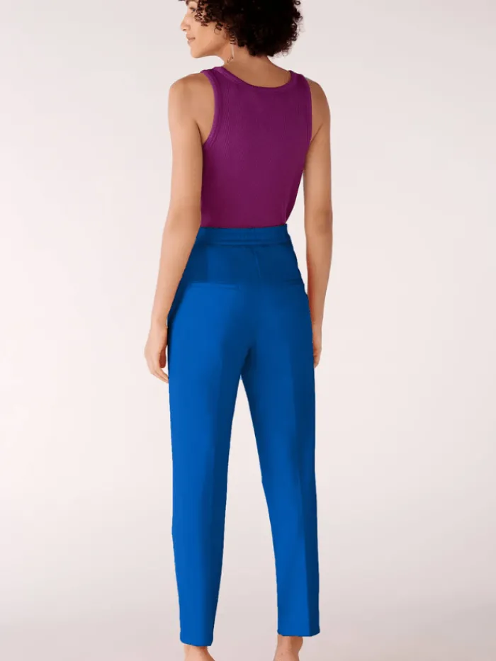 oui_nautical_blue_trouser_2.webp Oui Trousers | Gifts Under £100^Nautical Blue Trousers 78202 5358