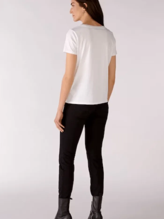 oui_optic_white_v_necked__2.webp Oui Sweatshirts And T-Shirts | Tops^Optic White V Necked T Shirt 76717 1002