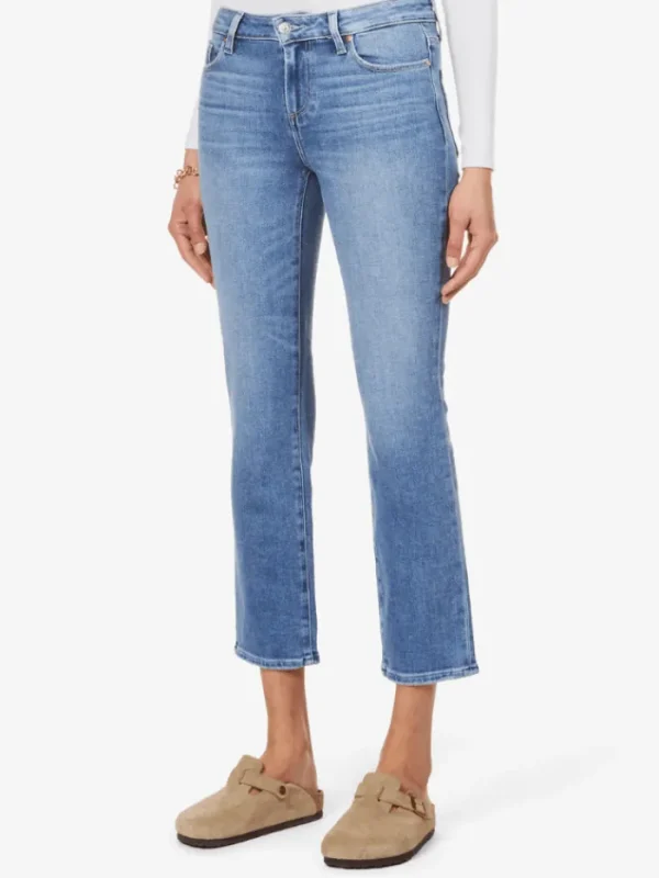 Paige Denim^Amber M Cropped Mid Rise Stretch Denim Jeans 6804E77-4717
