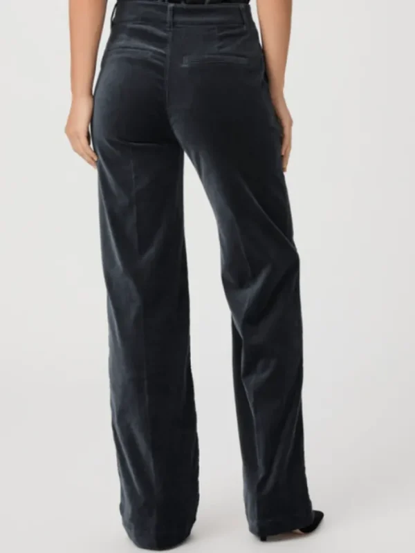 Paige Party Wear | Trousers^SASHA Blue Velvet Wide Leg Trousers 7165J27-B849