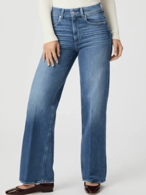 Paige Denim | Party Wear^Women's SASHA 32" Wide Leg Distressed Jean 8741B61-6640