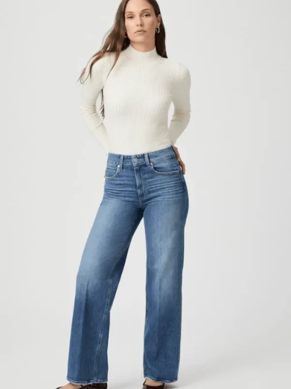 Paige Denim | Party Wear^Women's SASHA 32" Wide Leg Distressed Jean 8741B61-6640