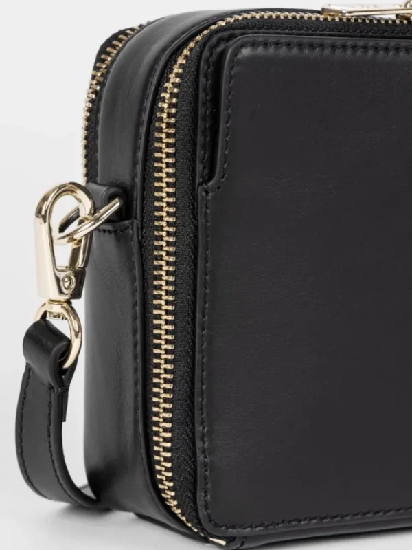 Paul Smith Bags^Black Leather Signature Stripe Camera Bag W1A-7563-LSIGIN.7