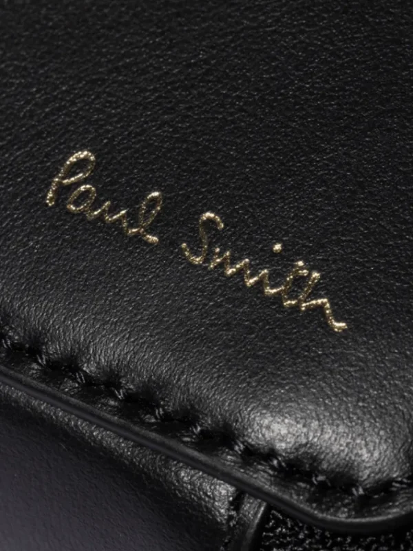 Paul Smith Bags^Black Leather Signature Stripe Camera Bag W1A-7563-LSIGIN.7