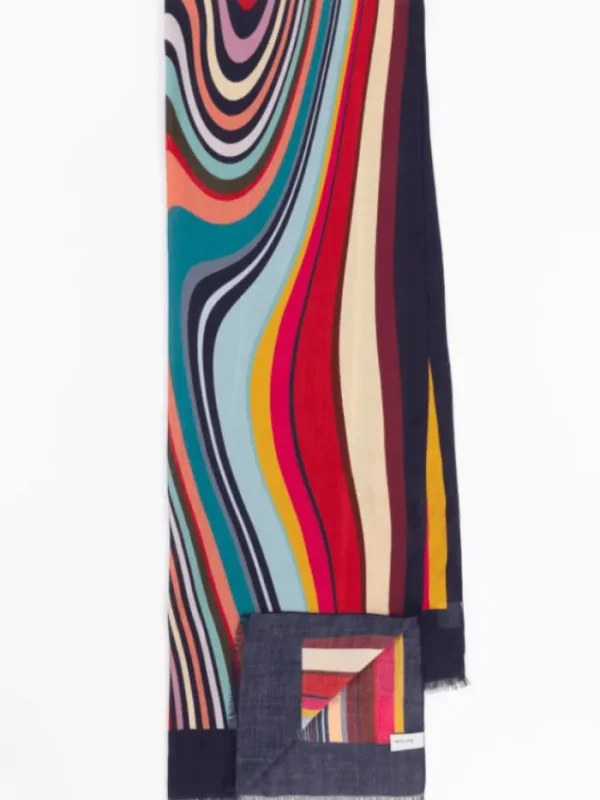 Paul Smith Scarves & Gloves | Gifts Under £250^Como Swirl Scarf W1A-250C-M491-90-0