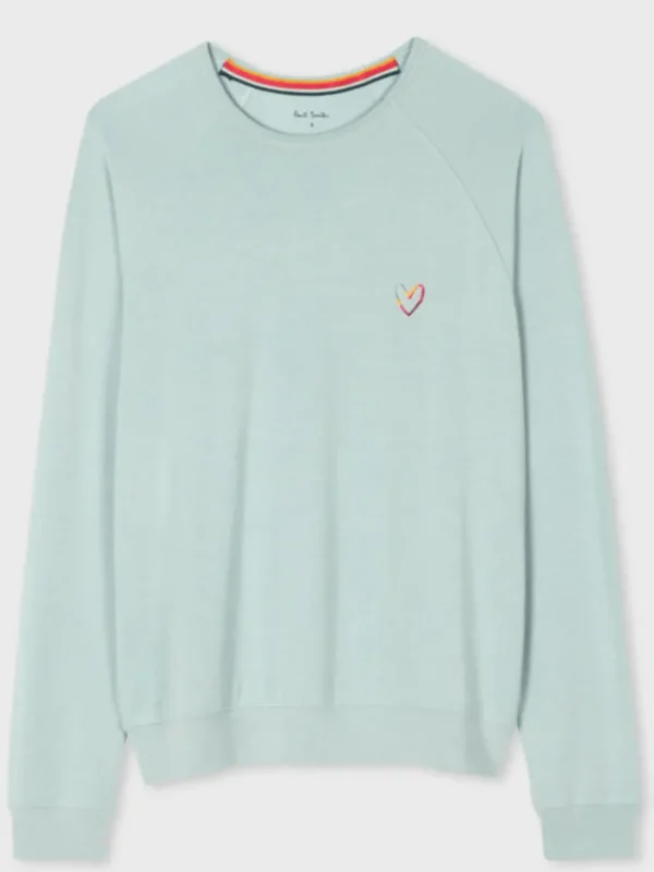 Paul Smith Loungewear | Sweatshirts And T-Shirts^Swirl Heart Sweatshirt In Blue W1A-795-MU824 42