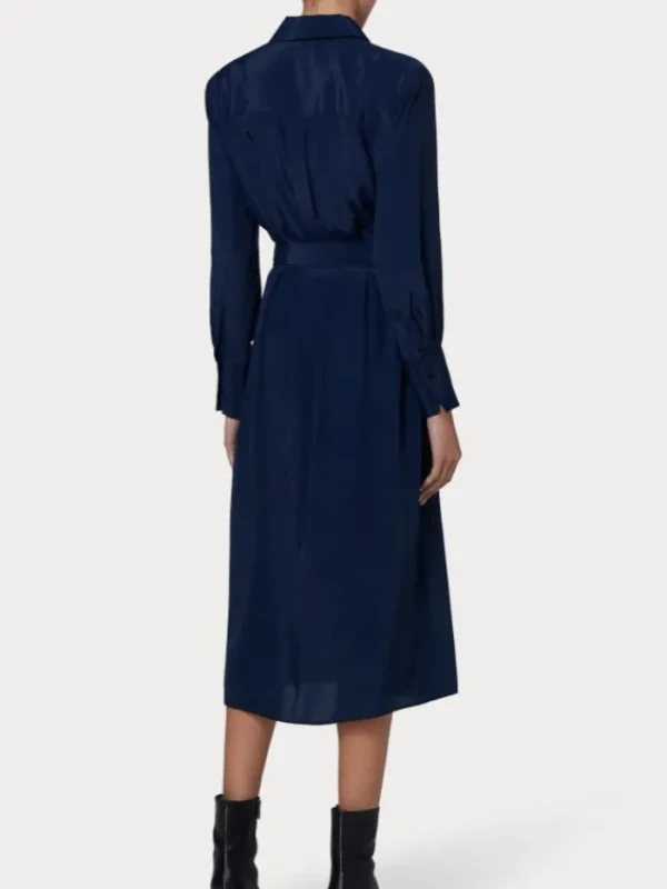 Paul Smith Dresses | Luxury Gifts^Women's Blue Midi Shirt Dress W2R 606D P31186 Col 47