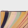 Paul Smith Small Leather Goods | Small Leather Goods^Women's Dusky Swirl Leather Small Zip-Fastening Purse W1A-8