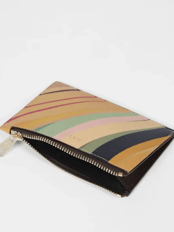 Paul Smith Small Leather Goods | Small Leather Goods^Women's Dusky Swirl Leather Small Zip-Fastening Purse W1A-8