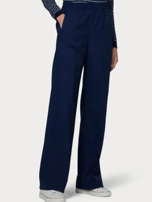 Paul Smith Trousers | Luxury Gifts^Women's Wool Trousers In Blue W2R-303T-P31053 Col 49