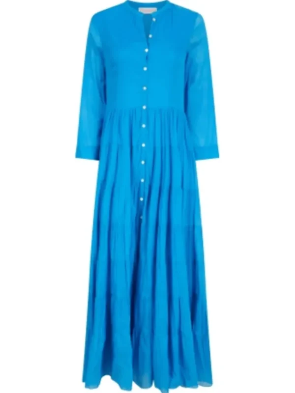 Pranella Dresses | Beachwear^Victoria Maxi Dress In Greek Blue
