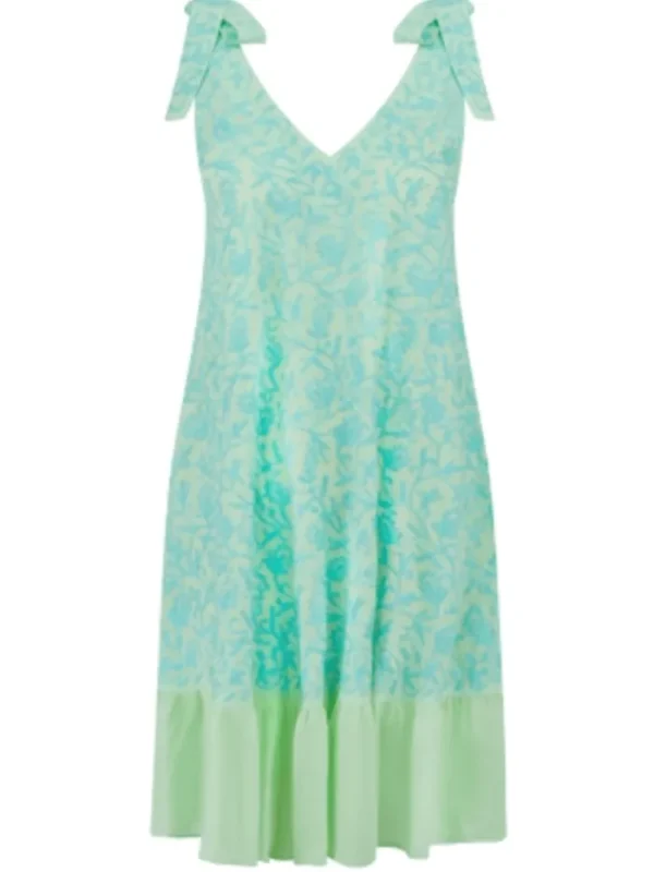 Pranella Dresses | Beachwear^Women's ARUBA Mint And Aqua Sleeveless Dress