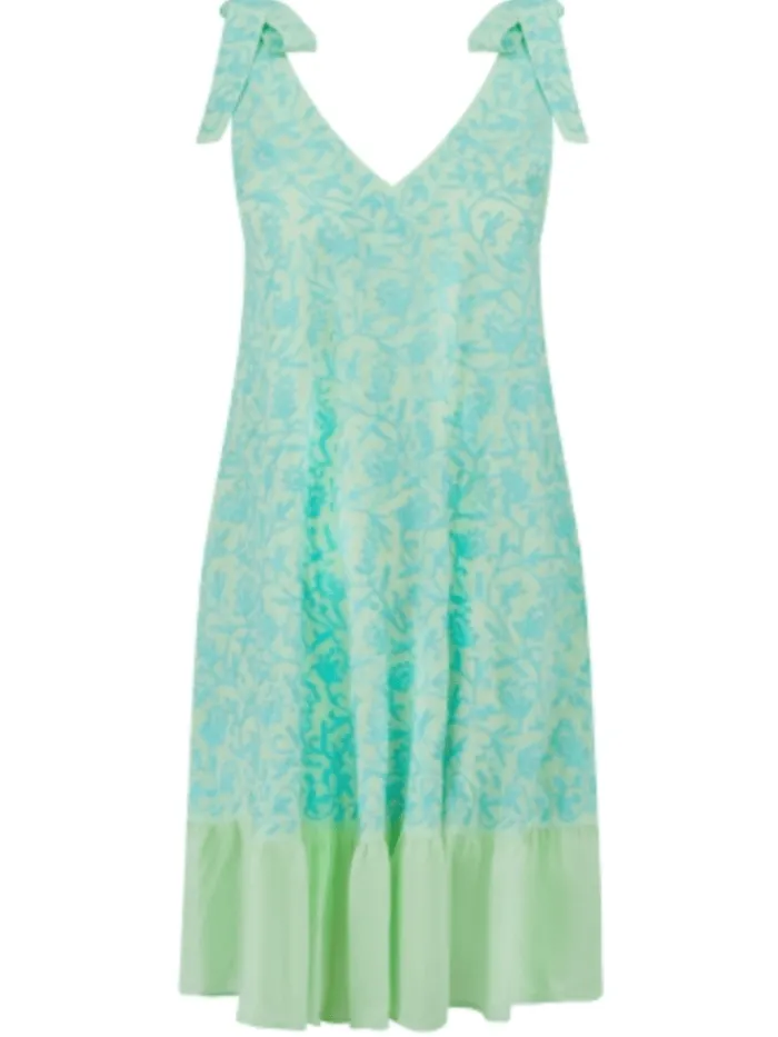 pranella_womens_aruba_min_0.webp Pranella Dresses | Beachwear^Women's ARUBA Mint And Aqua Sleeveless Dress